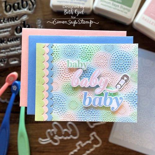Simon Says Stamp! Simon Says Clear Stamps OH BABY sss302480c