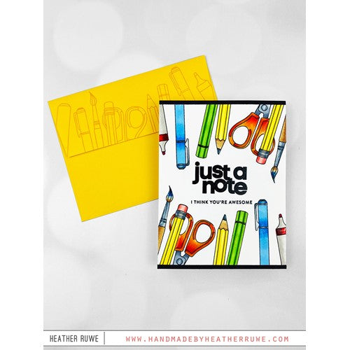 Simon Says Stamp! Simon Says Clear Stamps TAKE NOTE sss202542c | color-code:ALT1