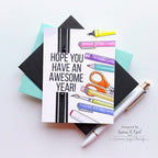 Simon Says Stamp! Simon Says Clear Stamps TAKE NOTE sss202542c
