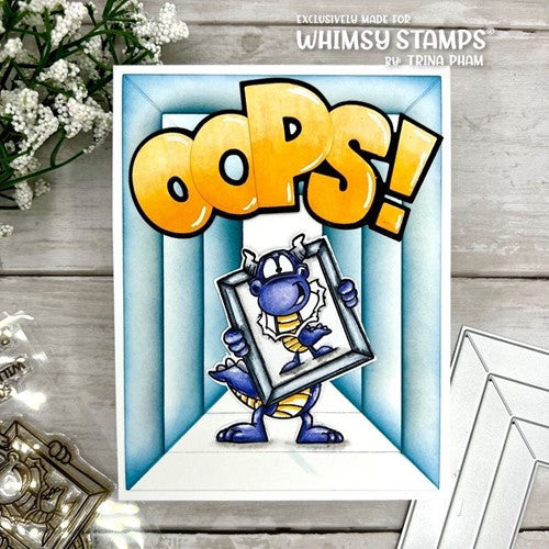 Simon Says Stamp! Whimsy Stamps 3 IN 1 MITERED FRAMES Dies WSD130