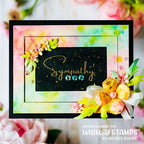 Simon Says Stamp! Whimsy Stamps 3 IN 1 MITERED FRAMES Dies WSD130