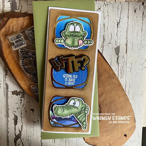 Simon Says Stamp! Whimsy Stamps INSTAGATOR Outline Dies WSD129