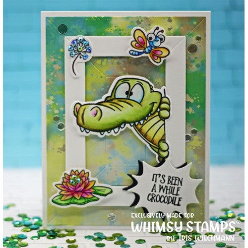 Simon Says Stamp! Whimsy Stamps INSTAGATOR Outline Dies WSD129