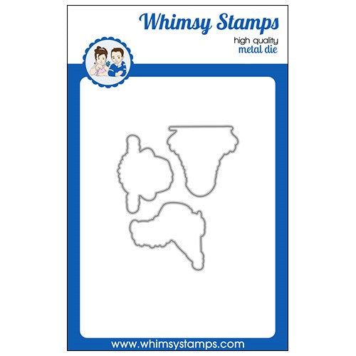 Simon Says Stamp! Whimsy Stamps INSTAGATOR Outline Dies WSD129