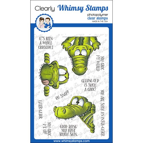 Simon Says Stamp! Whimsy Stamps INSTAGATOR Clear Stamps DP1094