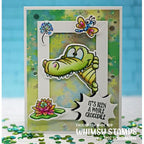 Simon Says Stamp! Whimsy Stamps INSTAGATOR Clear Stamps DP1094