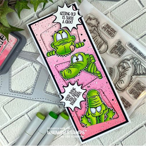 Simon Says Stamp! Whimsy Stamps INSTAGATOR Clear Stamps DP1094