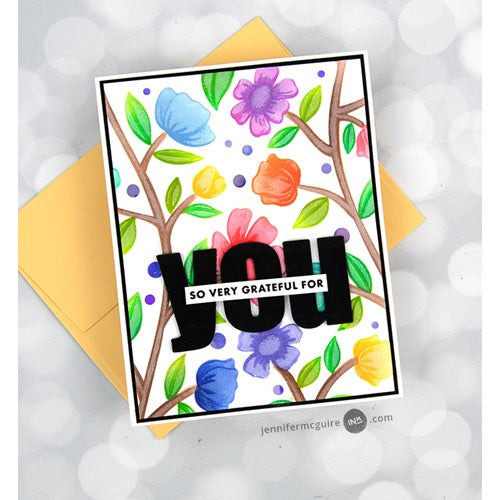 Simon Says Stamp! Altenew FLOWER VINES Simple Coloring Stencils ALT7362 | color-code:ALT5