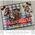 Simon Says Stamp! The Rabbit Hole Designs RHOMBUS DIAMOND Hot Foil Cover Plate TRH-181