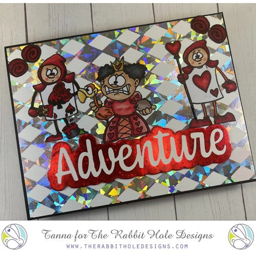 Simon Says Stamp! The Rabbit Hole Designs RHOMBUS DIAMOND Hot Foil Cover Plate TRH-181