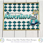 Simon Says Stamp! The Rabbit Hole Designs RHOMBUS DIAMOND Hot Foil Cover Plate TRH-181