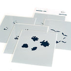 Simon Says Stamp! PinkFresh Studio GO FOR IT Stencil Set 161422