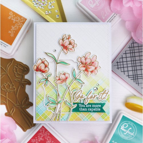 Simon Says Stamp! PinkFresh Studio GO FOR IT Stencil Set 161422 | color-code:ALT01