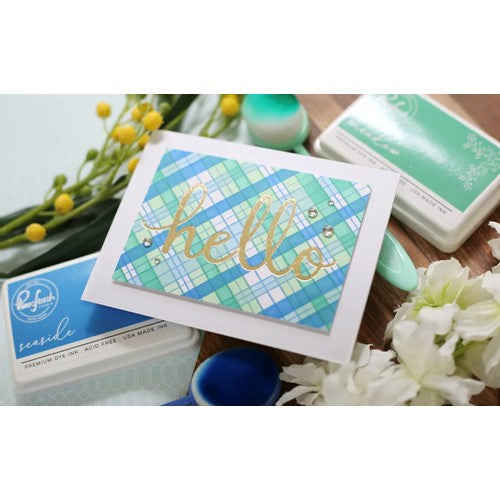 Simon Says Stamp! PinkFresh Studio SENTIMENT SUITE HELLO Hot Foil Plate 162822 | color-code:ALT03