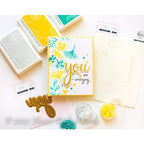 Simon Says Stamp! PinkFresh Studio SENTIMENT SUITE YOU Hot Foil Plate 163022 | color-code:ALT03