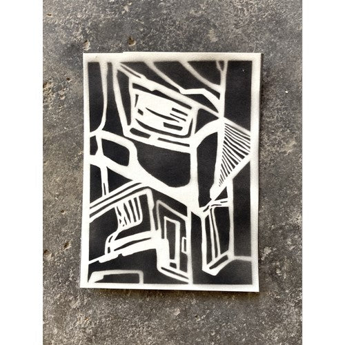 Simon Says Stamp! StencilGirl BOLD ABSTRACT LINES 2 Stencil l908