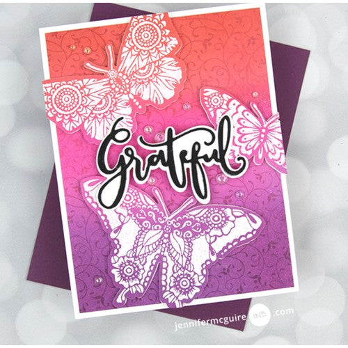 Simon Says Stamp! Gina K Designs BEAUTIFUL BUTTERFLIES 3 Clear Stamps mm113 | color-code:ALT2