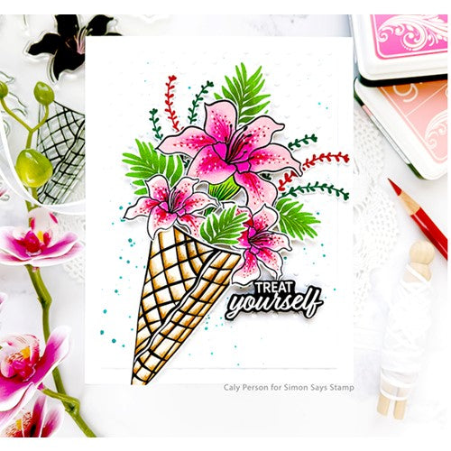 Simon Says Stamp! Gina K Designs TREAT YOURSELF Clear Stamps lh29 | color-code:ALT1