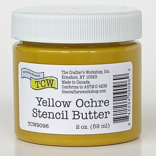 Simon Says Stamp! The Crafter's Workshop YELLOW OCHRE Stencil Butter tcw9096
