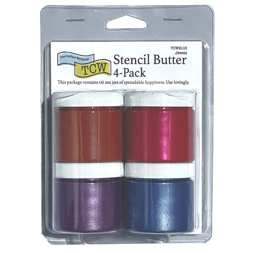 Simon Says Stamp! The Crafter's Workshop JEWELS Stencil Butter Set tcw9116