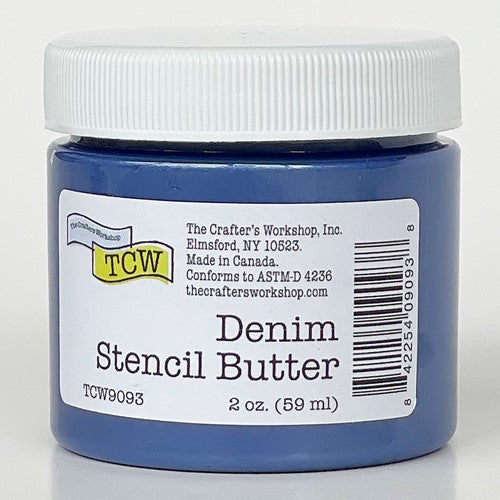 Simon Says Stamp! The Crafter's Workshop DENIM Stencil Butter tcw9093