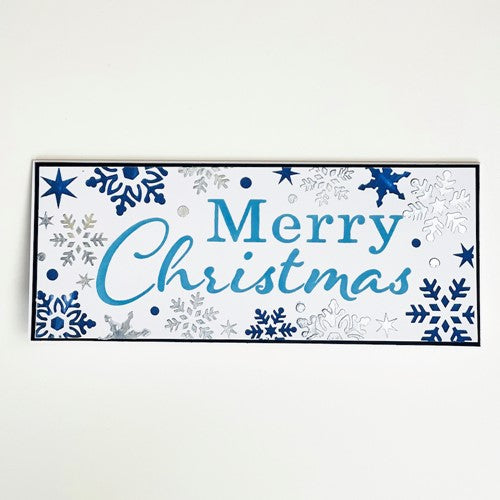 Simon Says Stamp! The Crafter's Workshop LAYERED HOLIDAY WORDS Slimline Stencil tcw6006