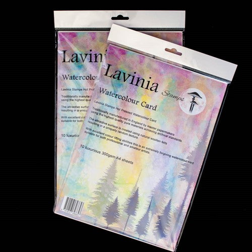 Lavinia Stamps Hot Pressed Watercolor Card Stock Paper Pack Wcc10A4