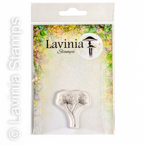 Simon Says Stamp! Lavinia Stamps SMALL LILY FLOURISH Clear Stamp LAV755