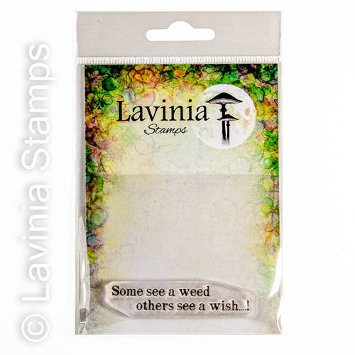 Simon Says Stamp! Lavinia Stamps SOME SEE A WEED Clear Stamp LAV751