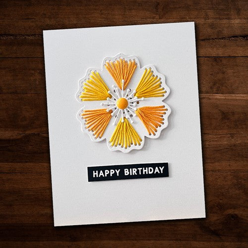 Simon Says Stamp! Paper Rose STITCHING FLOWER 1 Dies 26365
