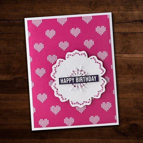 Simon Says Stamp! Paper Rose STITCHING FLOWER 1 Dies 26365