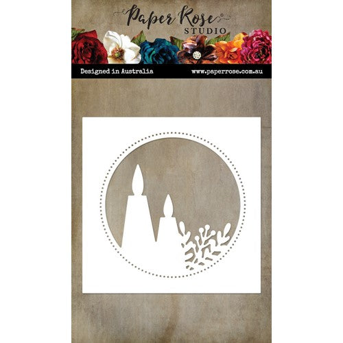 Simon Says Stamp! Paper Rose TWO CANDLE CIRCLE Die 26023
