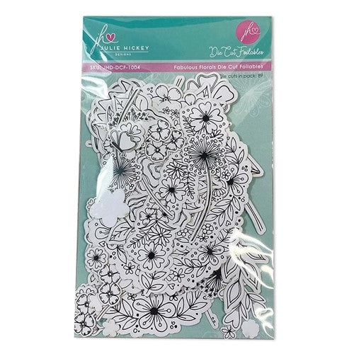 Simon Says Stamp! Julie Hickey Designs FABULOUS FLORALS Die Cut Foilables JHD-DCF-1004