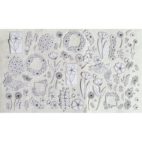 Simon Says Stamp! Julie Hickey Designs FABULOUS FLORALS Die Cut Foilables JHD-DCF-1004