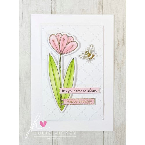 Simon Says Stamp! Julie Hickey Designs FABULOUS FLORALS Die Cut Foilables JHD-DCF-1004