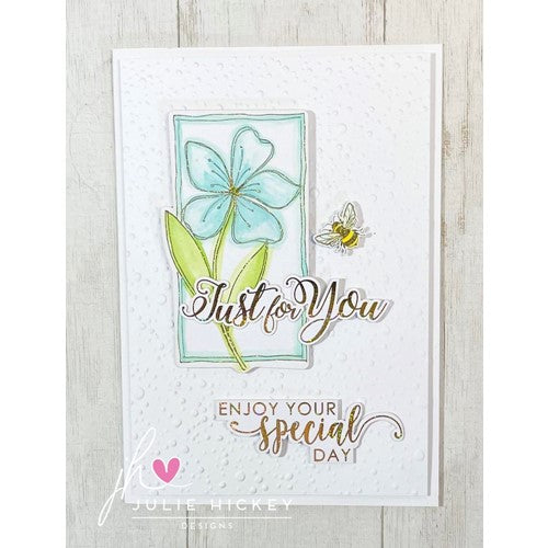 Simon Says Stamp! Julie Hickey Designs FABULOUS FLORALS Die Cut Foilables JHD-DCF-1004