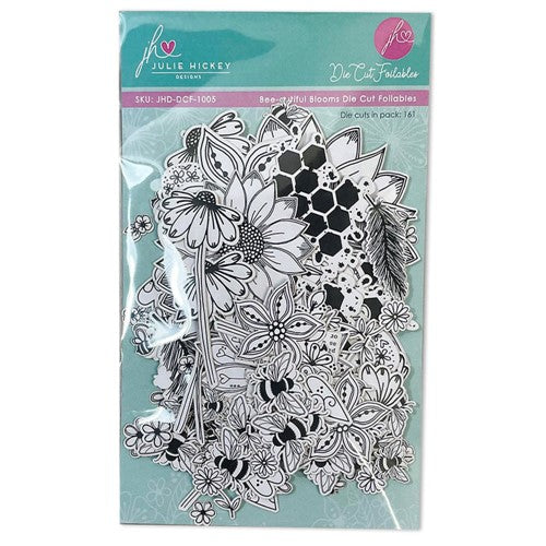 Simon Says Stamp! Julie Hickey Designs BEE AUTIFUL BLOOMS Die Cut Foilables JHD-DCF-1005