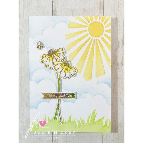 Simon Says Stamp! Julie Hickey Designs BEE AUTIFUL BLOOMS Die Cut Foilables JHD-DCF-1005