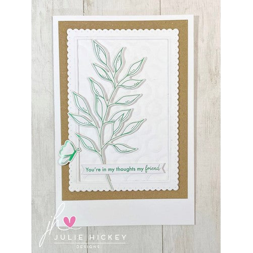 Simon Says Stamp! Julie Hickey Designs ASSORTED SENTIMENTS 2 Die Cut Foilables JHD-DCF-1007