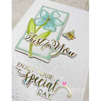 Simon Says Stamp! Julie Hickey Designs ASSORTED SENTIMENTS 2 Die Cut Foilables JHD-DCF-1007