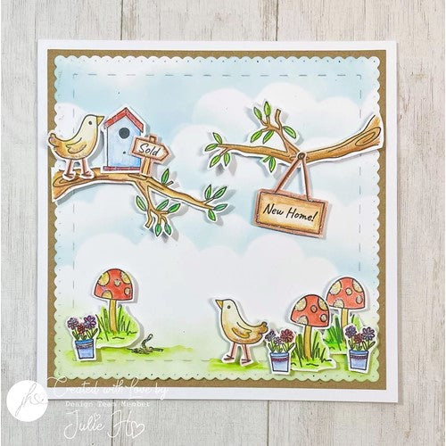 Simon Says Stamp! Julie Hickey Designs YOU'RE SO TWEET Clear Stamps DS-CC-1017