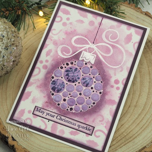 Simon Says Stamp! Woodware Craft Collection BIG BUBBLE MEDIUM TOPPER Clear Stamps jgs823