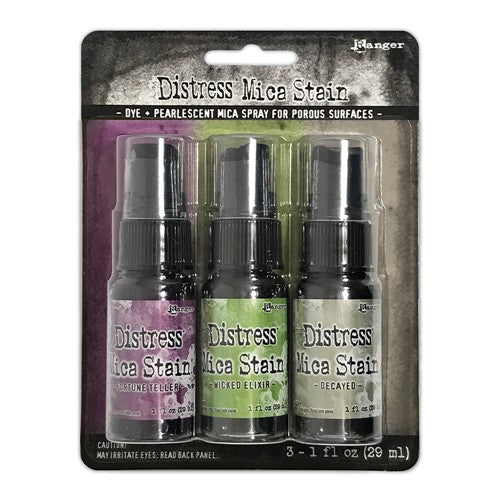 Tim Holtz - Halloween - Pearl Mica Distress Crayons - Sets 3 & 4 – Fancy  Paper Company