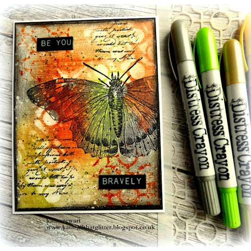 Simon Says Stamp! Ranger Tim Holtz Distress Pearl Mica Crayons HALLOWEEN SET 3 tshk81111 | color-code:ALT03