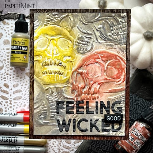 Simon Says Stamp! Ranger Tim Holtz Distress Pearl Mica Crayons HALLOWEEN SET 4 tshk81128 | color-code:ALT01
