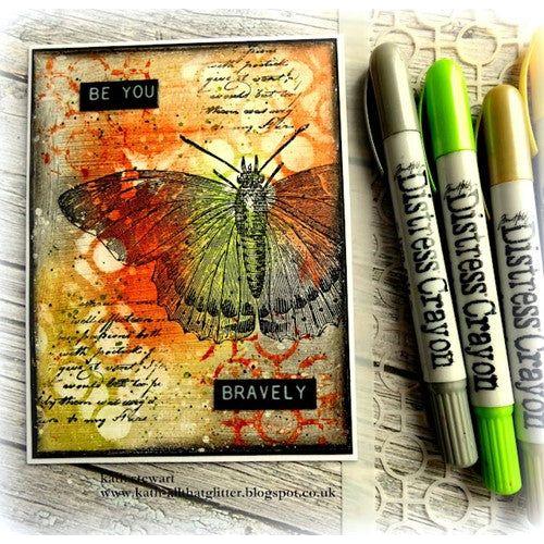 Simon Says Stamp! Ranger Tim Holtz Distress Pearl Mica Crayons HALLOWEEN SET 4 tshk81128 | color-code:ALT03