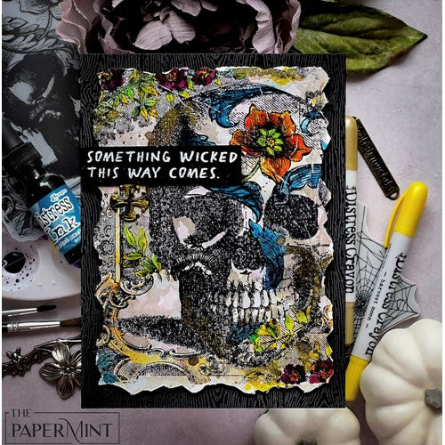 Simon Says Stamp! Ranger Tim Holtz Distress Pearl Mica Crayons HALLOWEEN SET 4 tshk81128 | color-code:ALT04