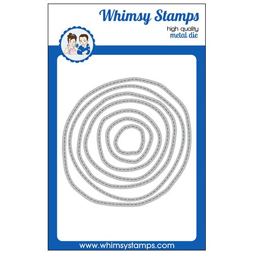 Simon Says Stamp! Whimsy Stamps BOHO BASIC STITCHES Dies WSD132
