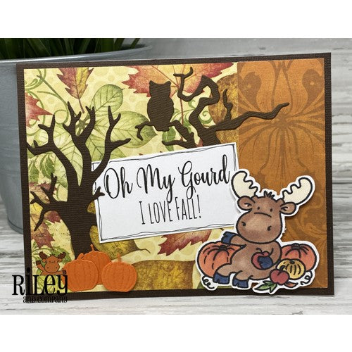 Simon Says Stamp! Riley And Company Cut Ups SPOOKY TREE 3 Die RD505