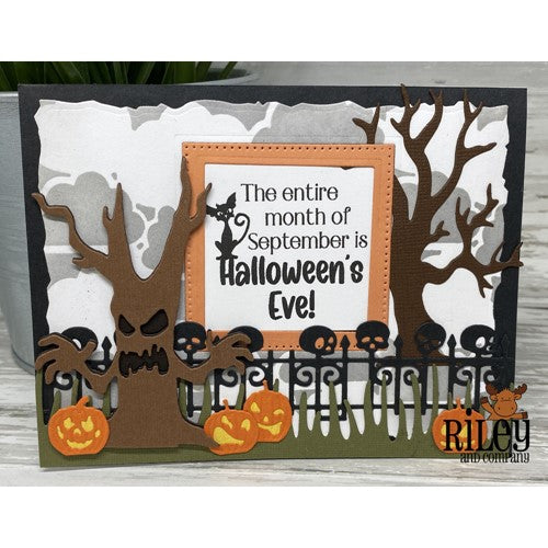Simon Says Stamp! Riley And Company Cut Ups SPOOKY TREE 2 Die RD504